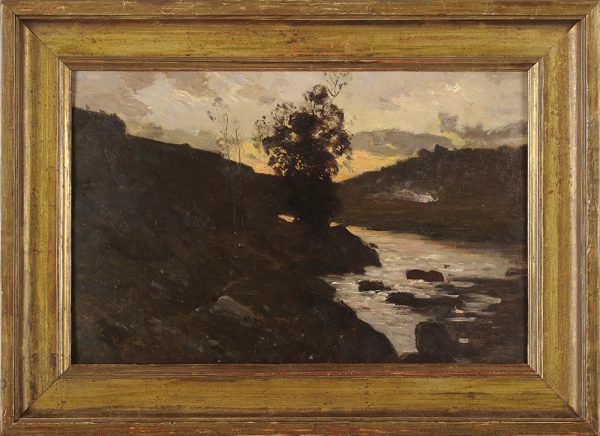 louis-cabie-eyzies-crepuscule-1903-cadre